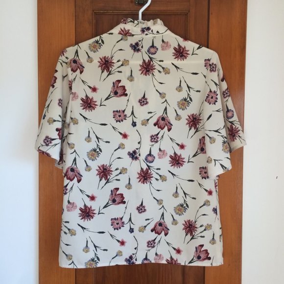 Annie 50 floral blouse - S - boho / french style - Picture 2 of 5